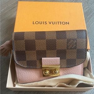 Authentic Louis Vuitton Pallas Compact Wallet